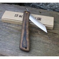 Higonokami WOODY VG10 Japanisches Taschenmesser BRAUN