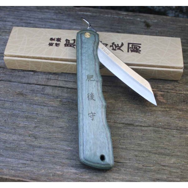 Higonokami WOODY VG10 Japanisches Taschenmesser BLAU