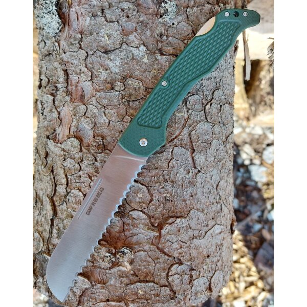 OKC Camp Plus Bread Lockback Campingbrotmesser Wellenschliff