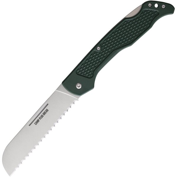 OKC Camp Plus Bread Lockback Campingbrotmesser Wellenschliff