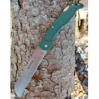 OKC Camp Plus Bread Lockback Campingbrotmesser Wellenschliff
