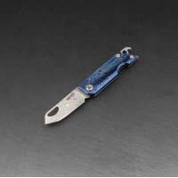 SRM Knives ULTRA VIO Mini Taschenemsser aus Damast und Titan