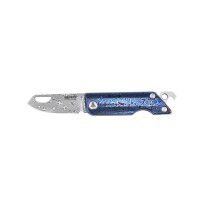 SRM Knives ULTRA VIO Mini Taschenemsser aus Damast und Titan
