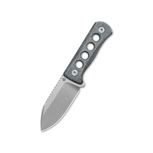 QSP Knife CANARY Neck Knife QS141-D1 Blue Denim Micarta