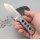 QSP Knife CANARY Neck Knife QS141-D1 Blue Denim Micarta
