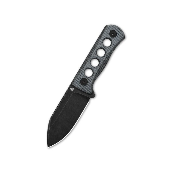 QSP Knife CANARY Neck Knife QS141-D2 Blue Denim Micarta