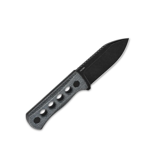 QSP Knife CANARY Neck Knife QS141-D2 Blue Denim Micarta