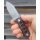 QSP Knife CANARY Neck Knife QS141-F Damast Kohlefaser mit Kupferfolie