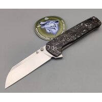 QSP Knife PENGUIN PLUS QS130XL-D1 20CV Stahl Carbon/Titan