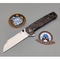 QSP Knife PENGUIN PLUS QS130XL-E1 20CV Stahl Carbon/Titan