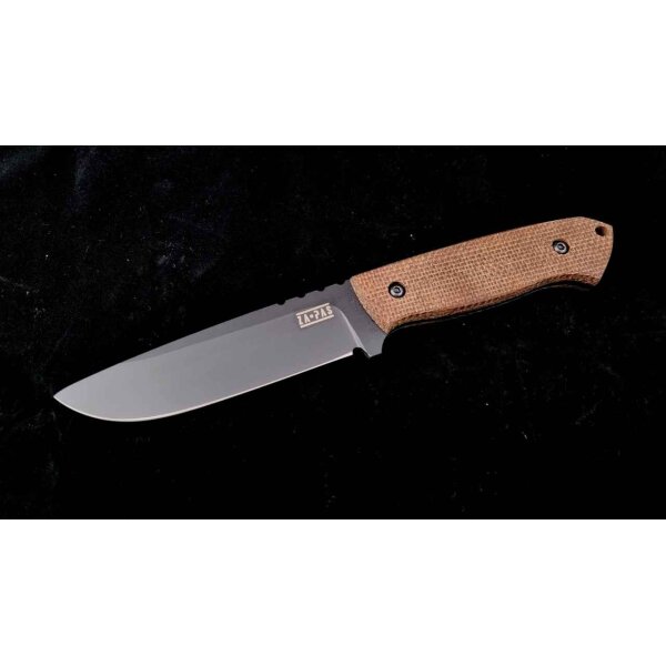 ZA-PAS Fahrtenmesser ULTRA OUTDOOR MICARTA CERAKOTE aus O2 Kohlenstoffstahl