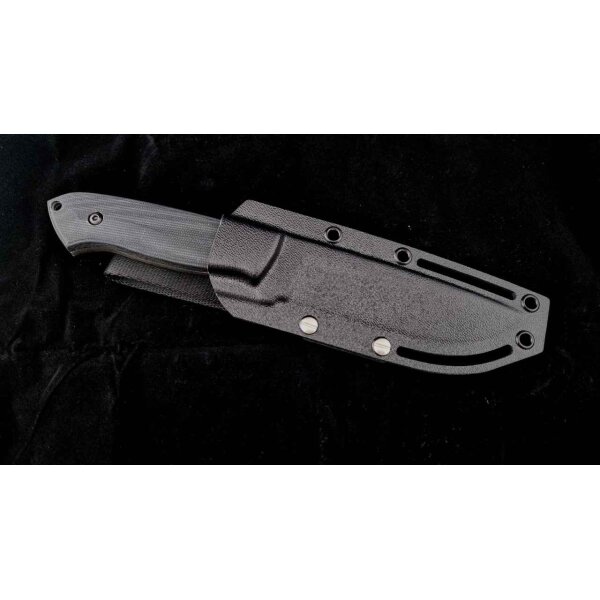 ZA-PAS Fahrtenmesser ULTRA OUTDOOR G10 STONEWASH aus O2 Kohlenstoffstahl