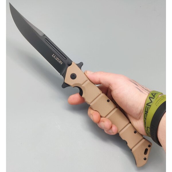 Cold Steel LUZON LARGE Desert Tan XXL Flipper