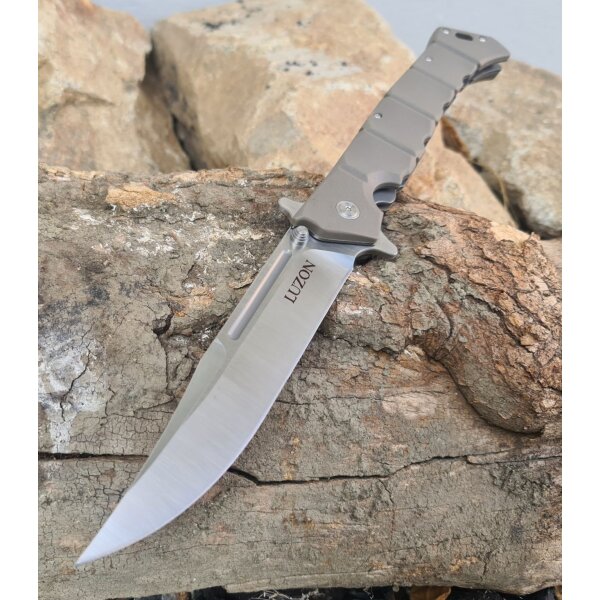 Cold Steel LUZON LARGE FDE Satin XXL Flipper