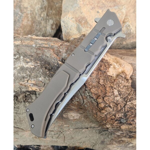 Cold Steel LUZON LARGE FDE Satin XXL Flipper