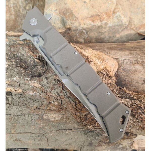 Cold Steel LUZON LARGE FDE Satin XXL Flipper