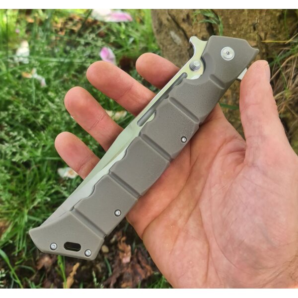 Cold Steel LUZON LARGE FDE Satin XXL Flipper