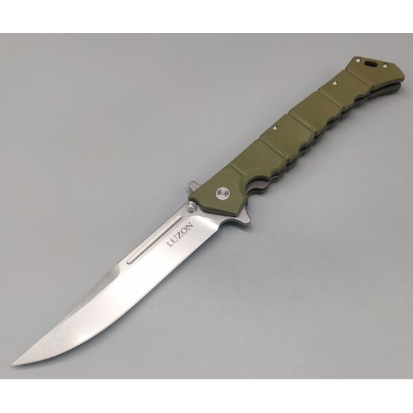 Cold Steel LUZON LARGE OD GREEN Stonewash XXL Flipper