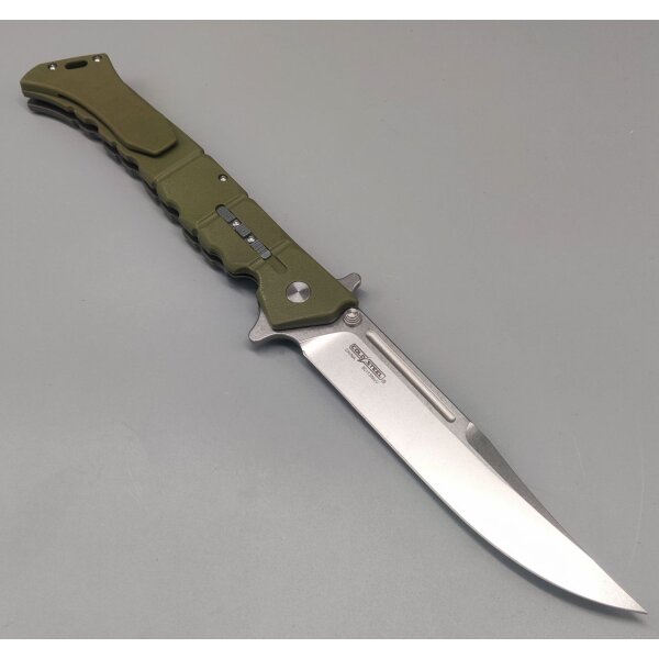 Cold Steel LUZON LARGE OD GREEN Stonewash XXL Flipper