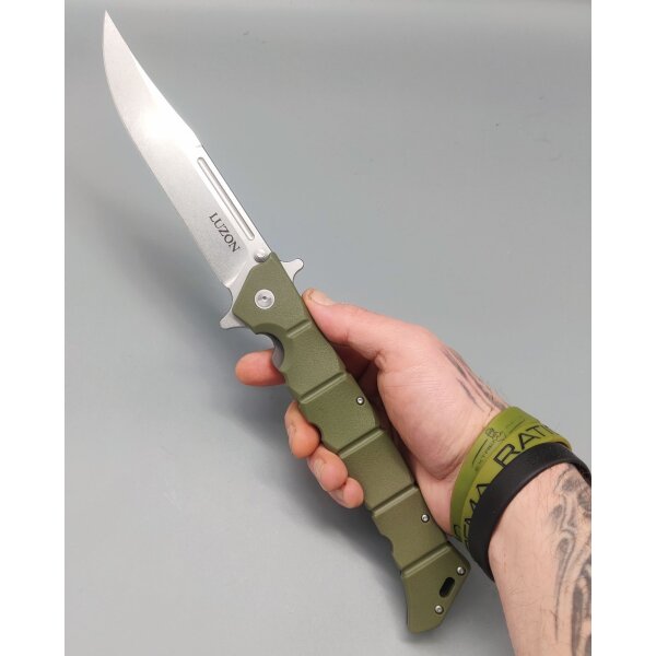 Cold Steel LUZON LARGE OD GREEN Stonewash XXL Flipper, 59,95