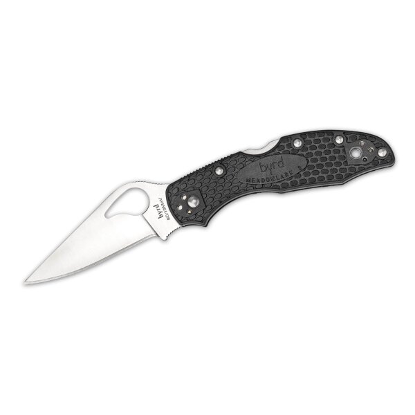 Spyderco Meadowlark 2 Plain 8Cr13MoV FRN  Schwarz 01SP1004PBK