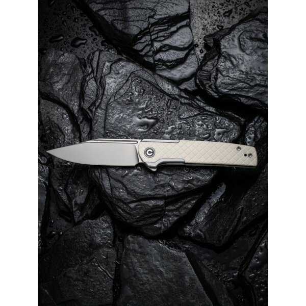 CIVIVI Cachet C20041B-2 Flipper Ivory G10 Diamond Pattern