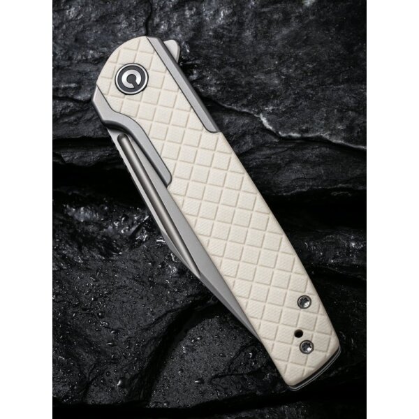 CIVIVI Cachet C20041B-2 Flipper Ivory G10 Diamond Pattern