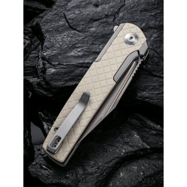 CIVIVI Cachet C20041B-2 Flipper Ivory G10 Diamond Pattern