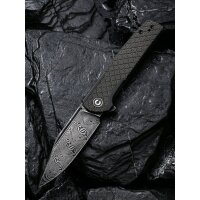 CIVIVI Cachet C20041B-DS1 Damast Flipper Canvas Micarta