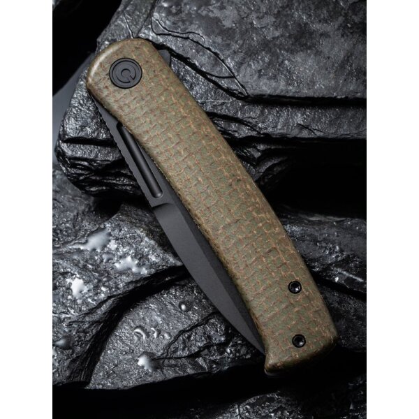 CIVIVI Cetos C21025B-3 Flipper Green Micarta