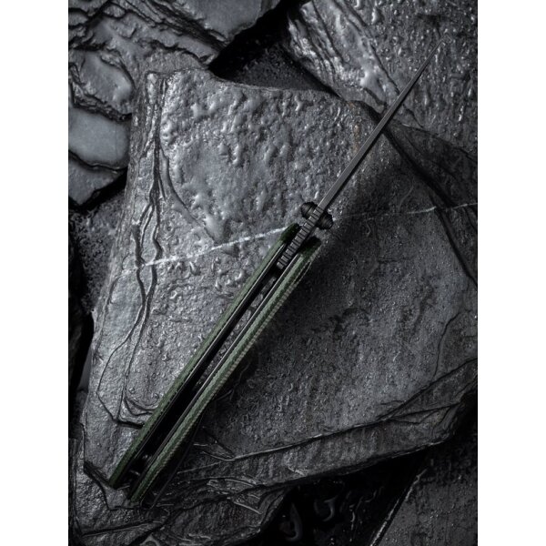 CIVIVI ODD 22 C21032-2 Flipper Canvas Micarta Green