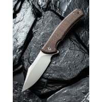 CIVIVI Sinisys C20039-2 Flipper Burlap Micarta Framelock