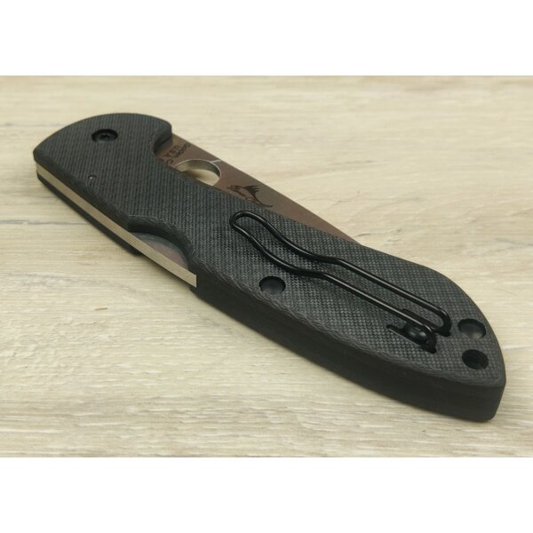 Spyderco Siren Sprint Run S90V Stahl Kohlefaser Carbon Schwarz Limited Edition 01SP1220