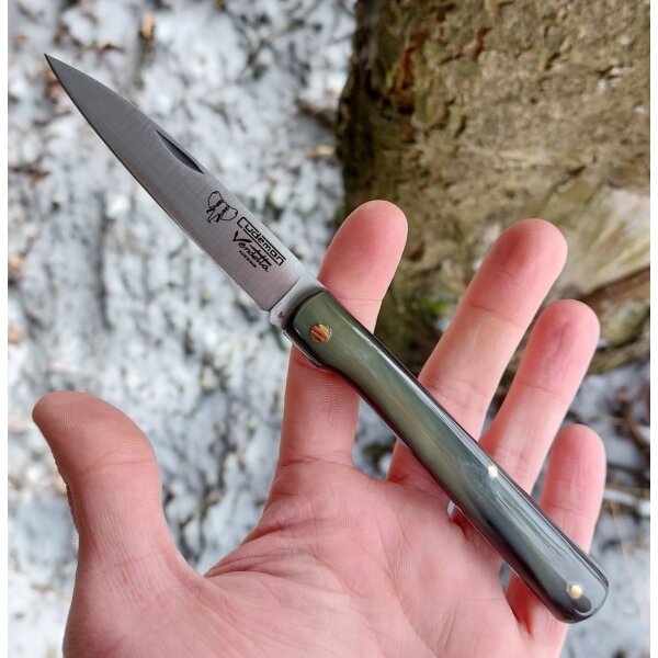 Cudeman Vendetta MoVa Stahl Taschenmesser Stierhorn Griff