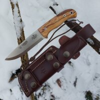 Cudeman ENT Bushcraft N690 Olivenholz Braun inkl....