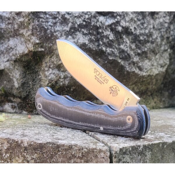 J&V Forester Tucan Micarta Negra Taschenmesser