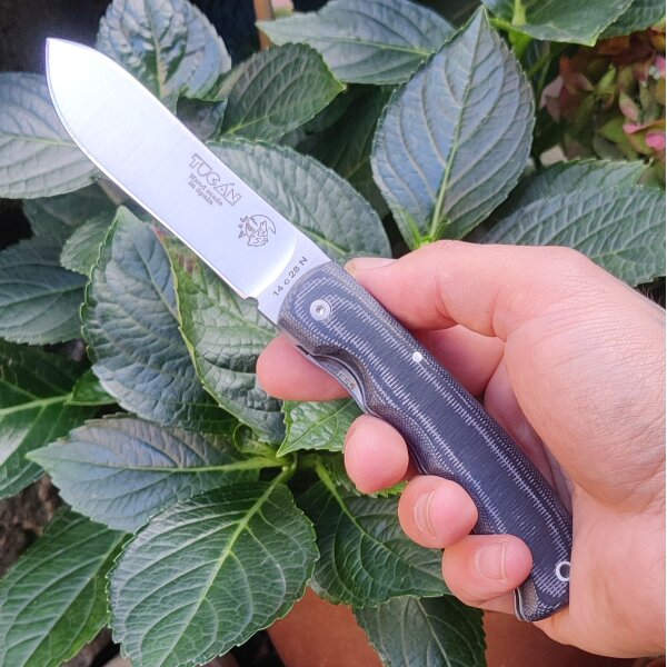 J&V Forester Tucan Micarta Negra Taschenmesser