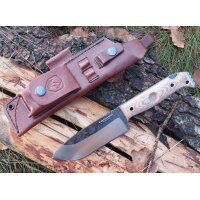 Condor Selknam 1075 Micarta Braun inkl. Feuerstarter...