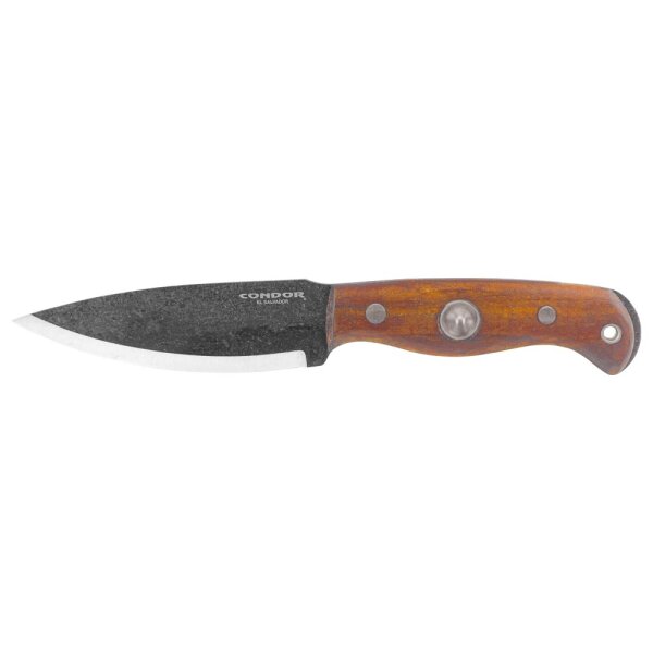 Condor Wayfinder Knife 1095 Micarta Braun inkl. Lederscheide