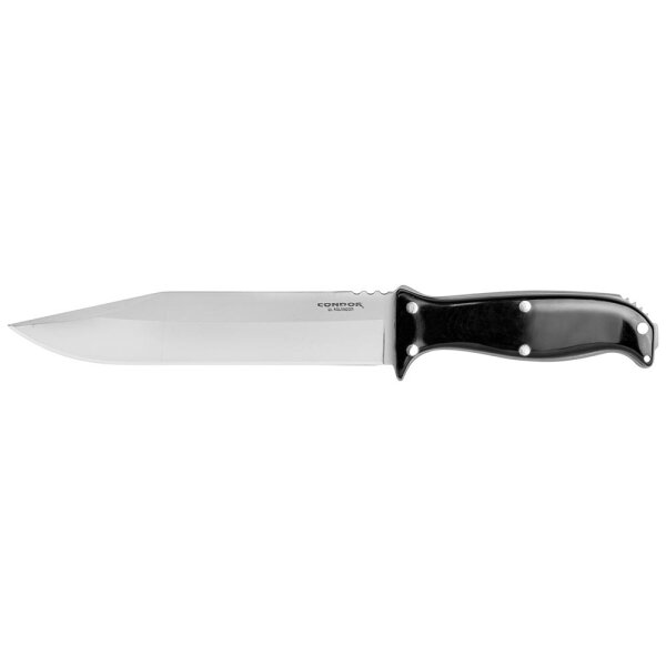 Condor Enduro Knife 420HC 1075 Micarta Schwarz inkl. Kydexscheide