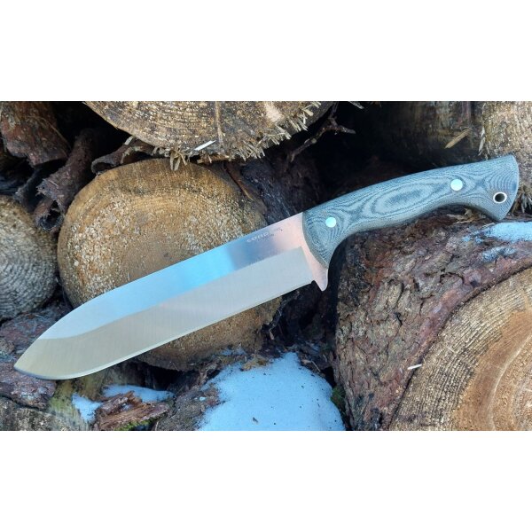 Condor Balam Knife 1075 Micarta Grau inkl. Kydexscheide