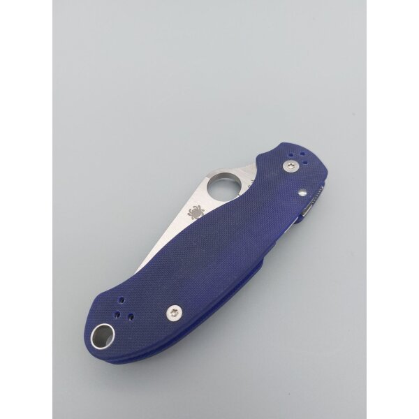 Spyderco Para 3 CPM S-110V CPM-S110V G10 Blau 01SP243