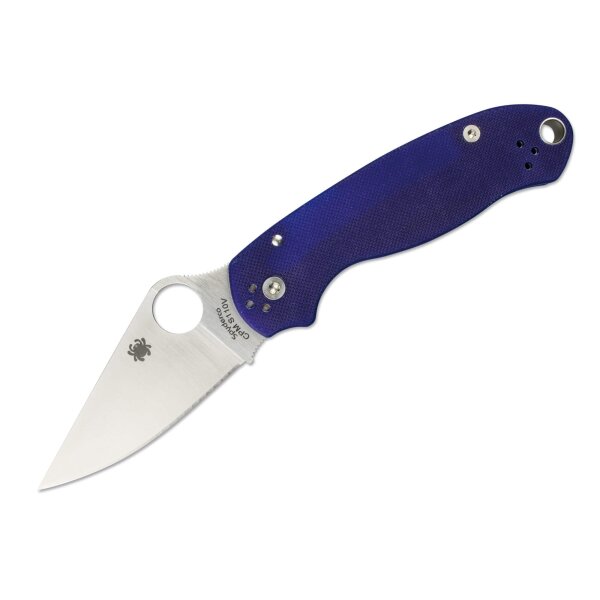 Spyderco Para 3 CPM S-110V CPM-S110V G10 Blau 01SP243