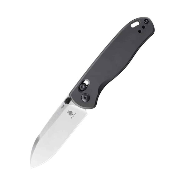 Kizer DROP BEAR Clutch Lock Folder Gunmetal Taschenmesser Messer