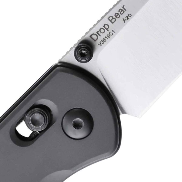 Kizer DROP BEAR Clutch Lock Folder Gunmetal Taschenmesser Messer