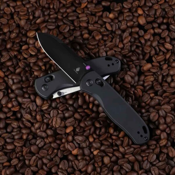 Kizer DROP BEAR Clutch Lock Folder all Black