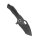 KIZER Messer MINI PARAGON Micarta Tanto 154CM Stahl Black Micarta