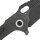 KIZER Messer MINI PARAGON Micarta Tanto 154CM Stahl Black Micarta