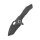 KIZER Messer MINI PARAGON Micarta Tanto 154CM Stahl Black Micarta