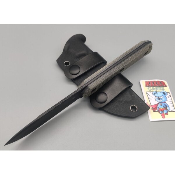 Kizer BEGLEITER FIXED Fahrtenmesser D2 Stahl